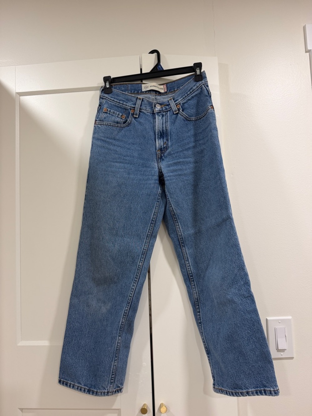 Levi's 550 Relaxed Fit Light Blue Jeans